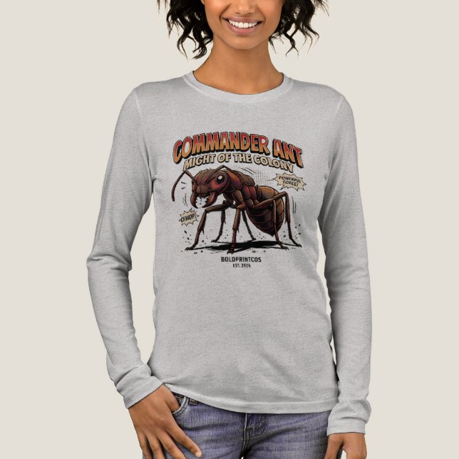 Triblenda Camiseta de mujer Commander Ant (Anverso)