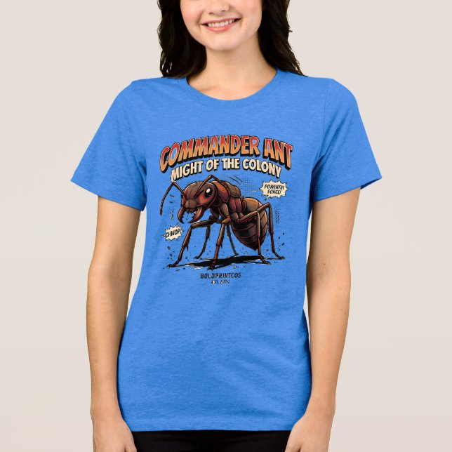 Triblenda Camiseta de mujer Commander Ant (Anverso)