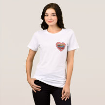 Camiseta de mujer con una inscripción divertida