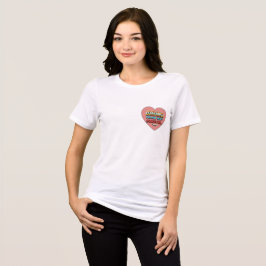 Triblenda Camiseta de mujer con una inscripción divertida