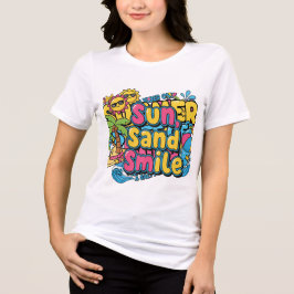 Triblenda Camiseta de mujer de dibujos animados - Estado de 