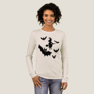 Triblenda Camiseta de mujer de Halloween
