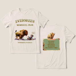 Triblenda Camiseta de Mujer Divertida Domando un Bisonte Sal