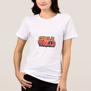Triblenda Camiseta de mujer: estética linda y trendy