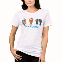 camiseta de mujer Fiesta de Playa