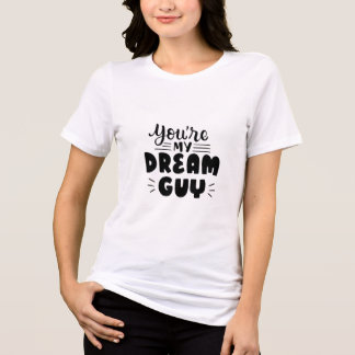 Triblenda Camiseta De Mujer Mi Chico Soñado