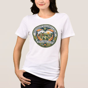 Triblenda Camiseta de Mujer para Alivio y Resiliencia ante T