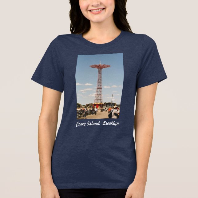 Triblenda Camiseta de mujer Parachute Jump (Anverso)