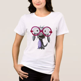 Triblenda Camiseta de mujer 'Perro Guía'