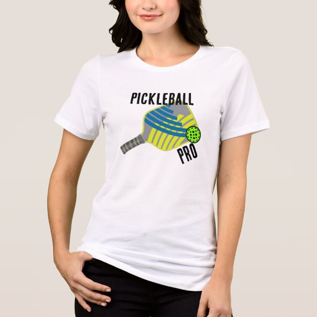Triblenda Camiseta de mujer Pickle Pro paddle (Anverso)