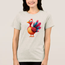 Camiseta de mujeres turcas de Acción de Gracias