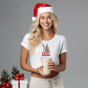 Triblenda Camiseta de Navidad familiar para mamá sarcástica 