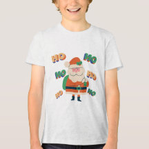 Camiseta de Navidad Ho Ho Ho | Gráfico Divertido d