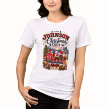 Camiseta de Navidad personalizada para familia