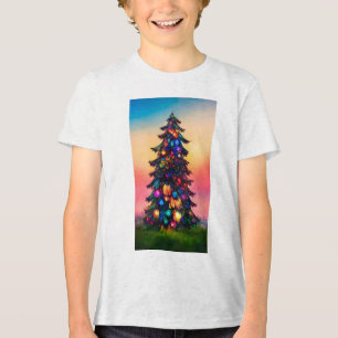 Triblenda Camiseta de Navidades de niño