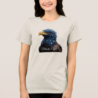 Triblenda Camiseta de niña Águila Patriótica