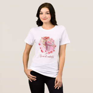 Triblenda Camiseta de niñas linda – Camiseta gráfica elegant