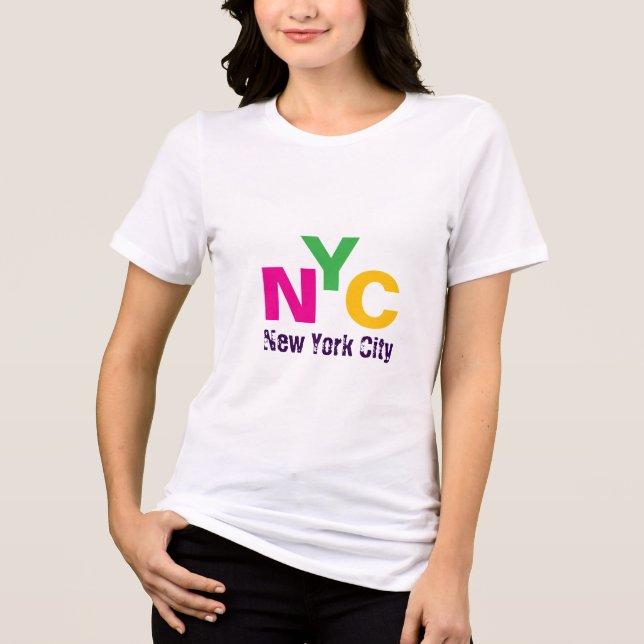Triblenda Camiseta de Nueva York (Anverso)