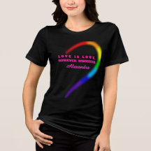 Camiseta de Orgullo de Pareja con Nombre Personali