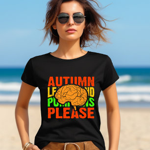 Triblenda Camiseta de otoño-calabaza