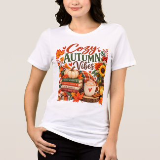 Triblenda Camiseta de Otoño Con Vibraciones Acogedoras