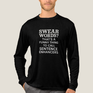 Triblenda Camiseta de palabras divertidas para jurar