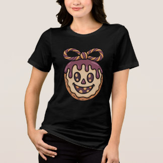 Triblenda Camiseta de panadería de galletas de Halloween esp