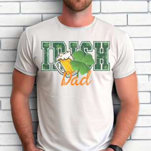 Triblenda Camiseta de Papá Noel de San Patricio