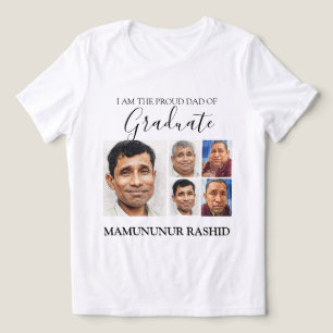Triblenda camiseta de PAPÁ orgulloso del graduado