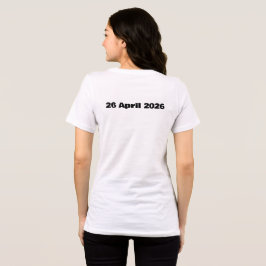 Triblenda Camiseta de Pastel Orange Día del Rey 2026