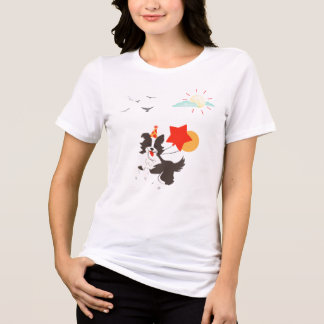 Triblenda Camiseta de perro Border Collie 🐶 Amor por mascot