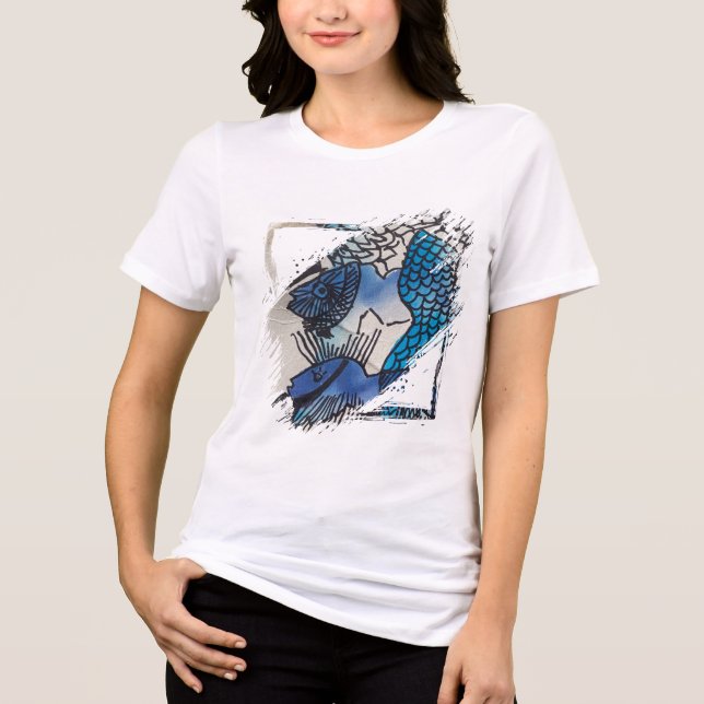 Triblenda Camiseta de pez azul (Anverso)
