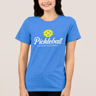 Triblenda Camiseta de pickleball para mujeres Bella+Canvas T