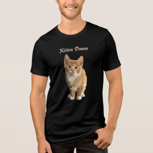 Triblenda camiseta de poder de gatito