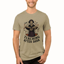 Camiseta de profesor vampiro de Halloween