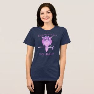 Triblenda Camiseta de profesores con gráfico estilizado de b