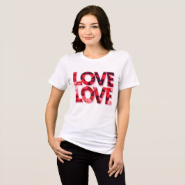 Triblenda Camiseta de propuesta para chicas románticas suave