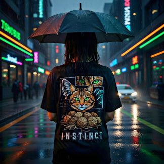 Triblenda Camiseta de regalo para amante de gatos que teje c