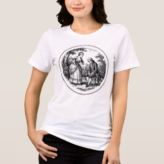 Triblenda Camiseta de regañina de pareja luchadora