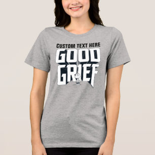 Triblenda Camiseta de Rock Band de Charlie Brown "Buen Dolor