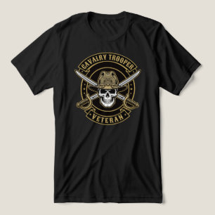 Triblenda Camiseta de Sabres Cruzados de Veterano de Caballe