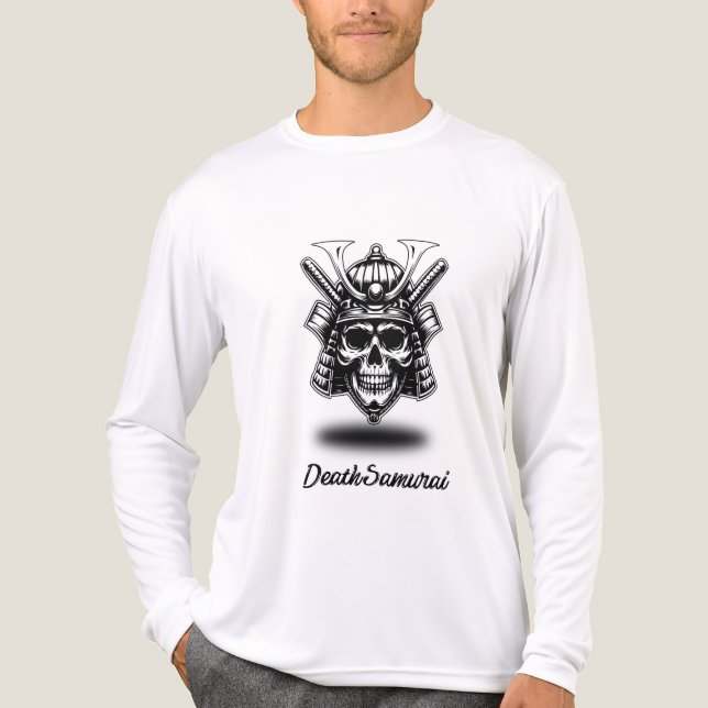 Triblenda Camiseta de Samurái de Cráneo (Anverso )