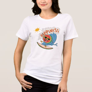 Triblenda Camiseta de sandía de felicidad – Diversión de sur