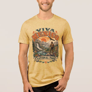 Triblenda Camiseta de senderismo del Parque Nacional Viva Mé