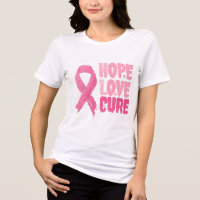 Camiseta de sensibilización sobre el cáncer de mam