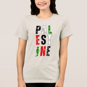 Triblenda Camiseta de Solidaridad con PALESTINA – Audaz Dist