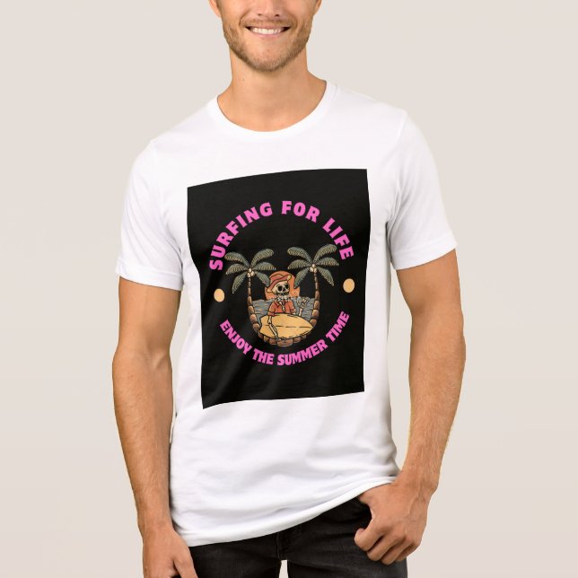 Triblenda Camiseta de surf (Anverso)