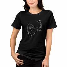Camiseta de tres mezclas femeninas Bella+Canvas