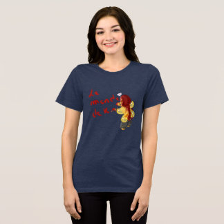 Triblenda : Camiseta de tres mezclas femeninas Bella+Canvas
