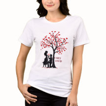 Camiseta de Tri-Blend para Mujeres – Árbol del Amo